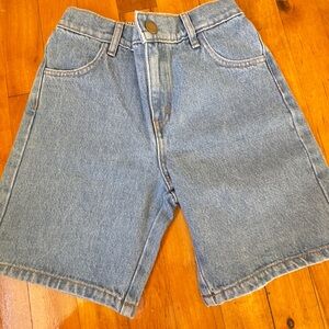 Simple Folk kids Jean shorts